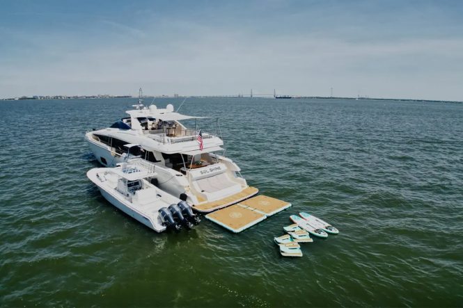 With 12m tender and toys