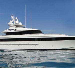 Recently refitted 47m classic luxury yacht MYSTIQUE available for charter in the Bahamas and New England