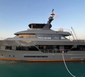 Motor yacht SEA BOSS launched by Inace Yachts from their Aventura 106 range