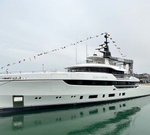 Atlantique 47m motor yacht ACQUA CHIARA launched by Colombus Yachts