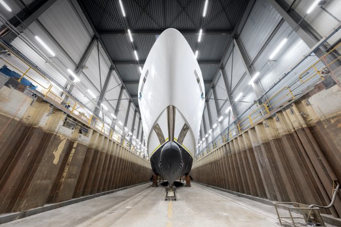 Motor yacht SOLEMATES launched at Heesen Yachts - Photo Ruben Griffioen