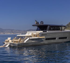Innovative 24m motor yacht GET LOST prepares to welcome charter guests to select destinations in the Western Mediterranean