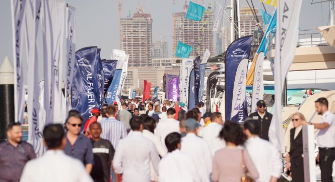 Visitors at previous Dubai International Boat Shows