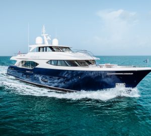 Introducing 34m luxury yacht MIDNIGHT SAGA – the first Moonen 110 Mustique