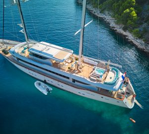 Luxury 46m Sailing Yacht OMNIA: 12-Day Greece to Croatia Charter | Corfu to Split August 2025