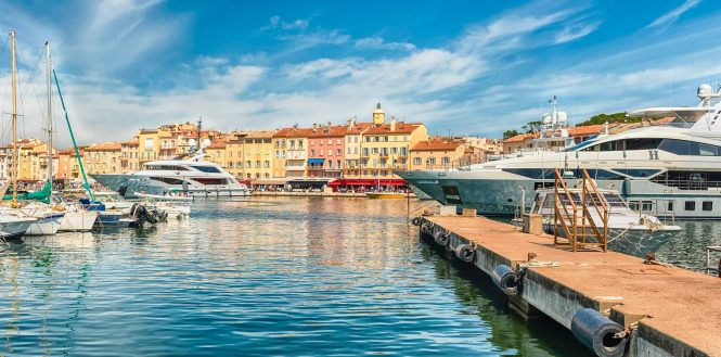 Old port of St Tropez
