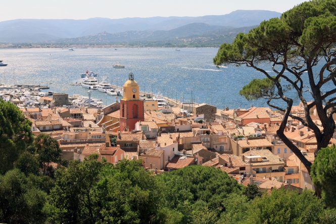 St Tropez in the heart of the Cote d'Azur