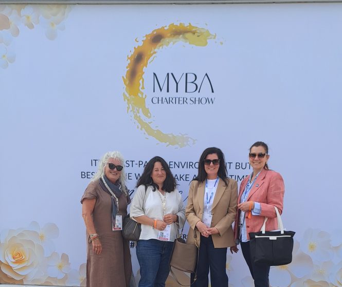 CharterWorld Team at the MYBA Charter Show 2026