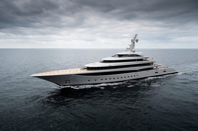 Lurssen motor yacht NIXIE