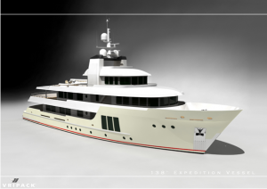 Vripack’s 138ft explorer motor yacht project unveiled.