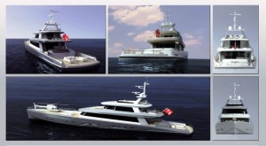50m Sportsfisherman yacht concept unveiled by Brilliant Boats.