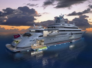 Blohm + Voss unveil the “ultimate SUV at sea,” the B+V 120 MY/X.