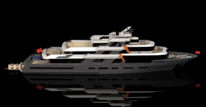 Egg and Dart Design new design –  COMMANDER 68 Mega Yacht