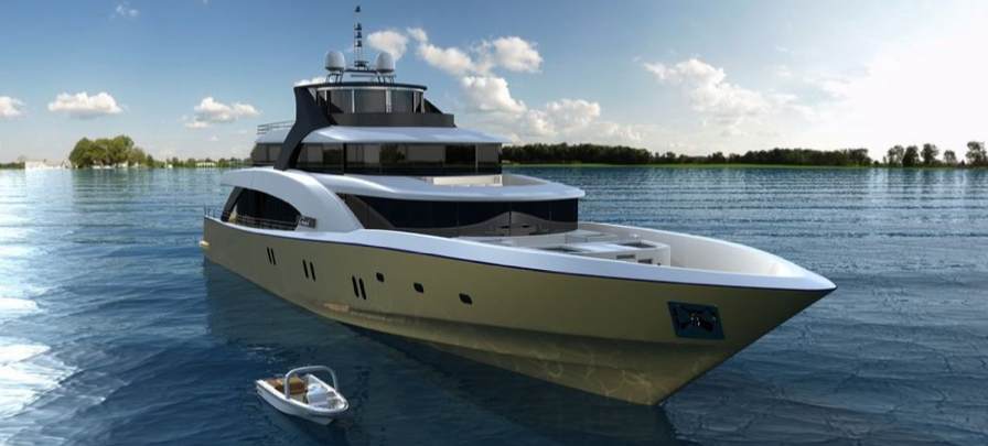 The Couach 5000 FLY Flybridge