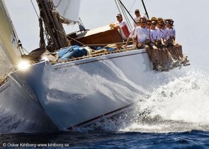 Sailing yacht RANGER – the “overall” winner of the Saint Barths Bucket Regatta 2010.