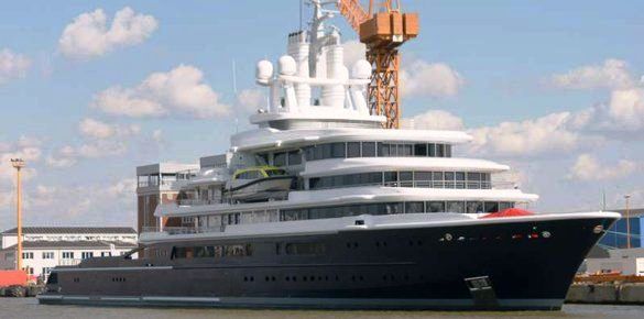 115m Superyacht Luna – The world’s largest expedition yacht delivered.