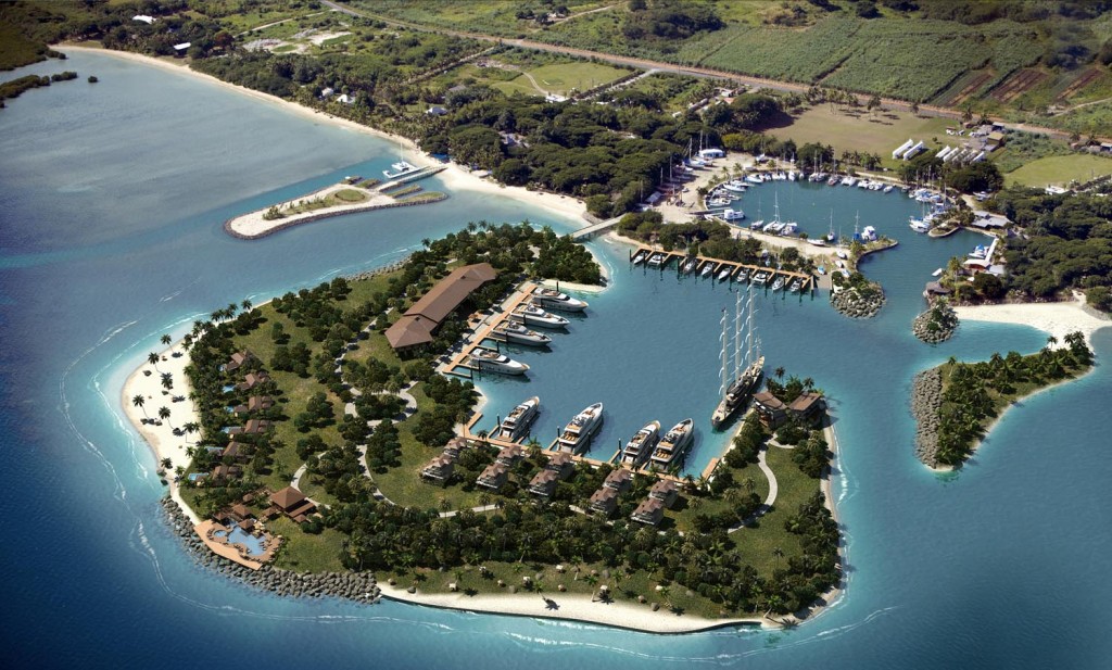 Plans for a $40m Superyacht Marina in Fiji, South Pacific
