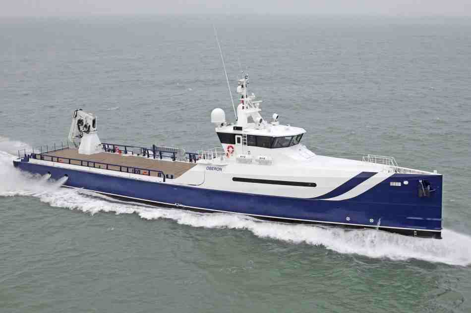 Sea Axe 5009 Oberon Yacht changes the superyacht support vessel market