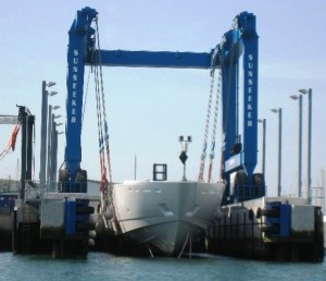First Predator 115 Hull launched by Sunseeker.