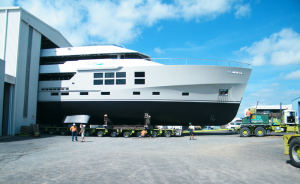 Superyacht BIG FISH Launched in New Zealand