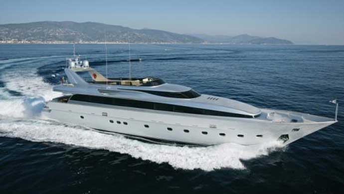 35m superyacht Tamara RD launch & delivered by CNL Yachts