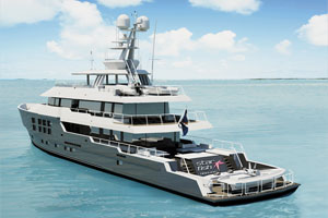 Explorer Superyacht Star Fish 50m by Aquos Series & McMullen & Wing ordered.