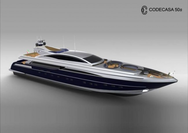 The New Codecasa 50s (sport) Motor Yacht Design – The Open Series Superyacht