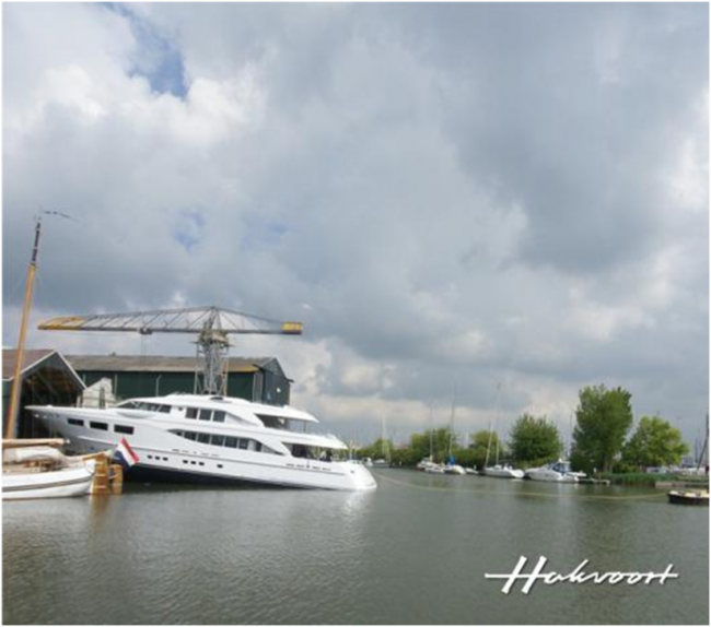 Motor yacht PRETTY WOMAN launched by Hakvoort