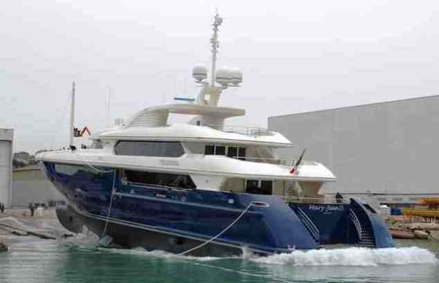 ISA Yachts launch 60m Superyacht Mary-Jean II