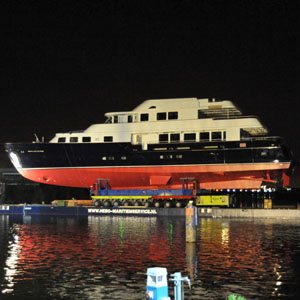 42 m Langan Superyacht launched by Holland Jachtbouw