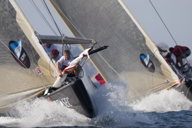 Louis Vuitton Trophy: Artemis in control at La Maddalena