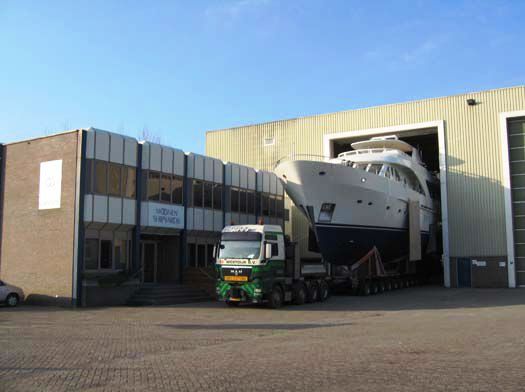 Superyacht LIVIA Launched by Moonen Yachts