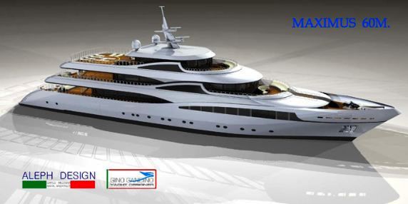 Motor Yacht MAXIMUS: a 60 metre Superyacht by Gino Gandino & Aleph Design