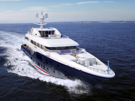 Nobiskrug Shipyard’s Unique Super Yacht SYCARA V scheduled for her launch in late 2010
