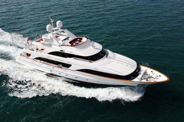 Benetti Classic 120 Superyacht OCEAN DREAM ready for charter.