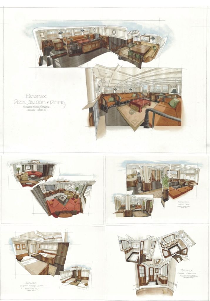 PANAMAX Ketch Interior2