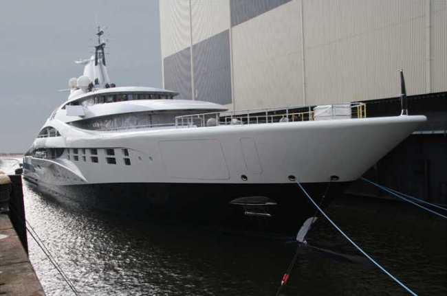 The Futuristic Michael Leach Designed and Blohm + Voss built Superyacht ORCA