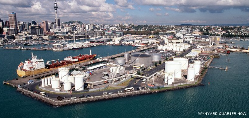 Wynyard Quarter Development in Auckland, New Zealand