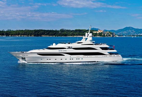 Spectacular 65m Silver Angel ready for Caribbean charter