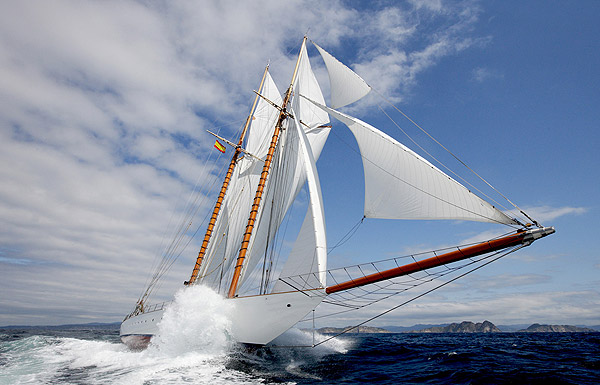 Classic Schooner Elena Visits Vittoriosa Malta