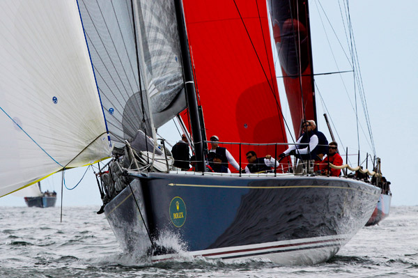 Hap Fauth's Belle Mente, winner of IRC 1 in the NYYC Annual Regatta, presented by Rolex.