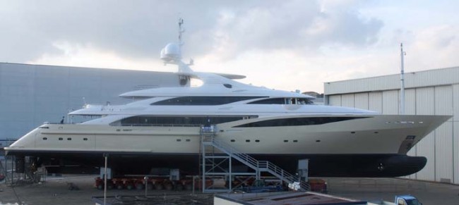 The New ISA 630 Superyacht Kolaha’s interior by Patrick Knowles
