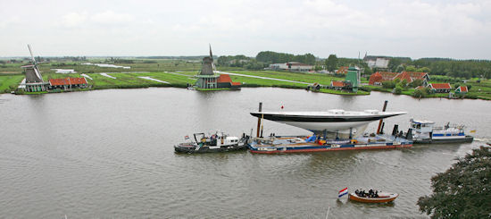 Claasen Jachtbouw have launched the 44 metre J-Class sailing yacht Lionheart.