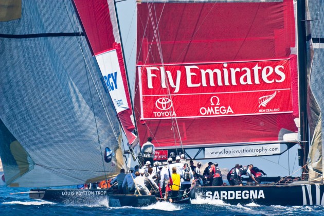 Emirates Team New Zealand wins Louis Vuitton Trophy La Maddalena Regatta