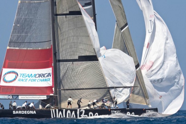 Louis Vuitton Trophy: Day 12 – 4 boats separated by 1 point.