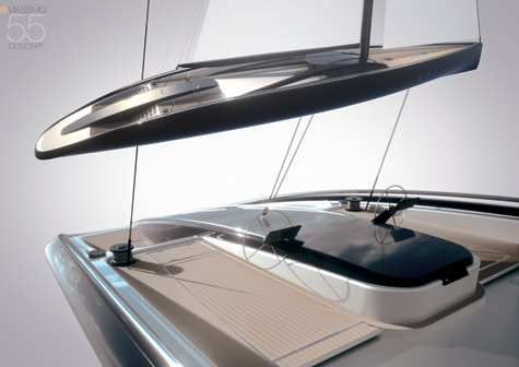 Massimo iS: An Innovative Sailing Yacht Concept