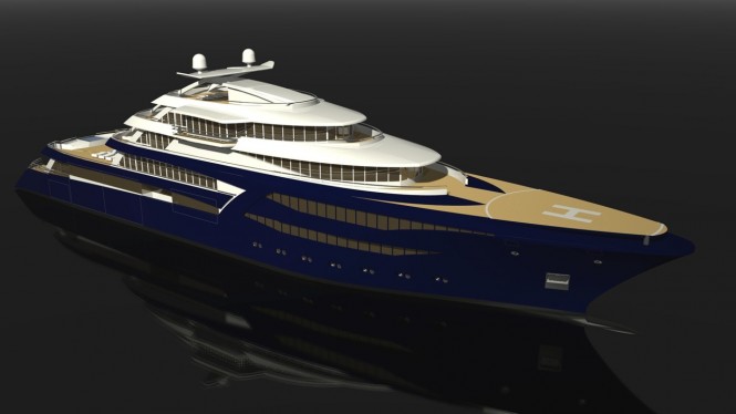 Nobiskrug to build the new 85 metre NVC 85 Y yacht series designed and Powered by Rolls-Royce