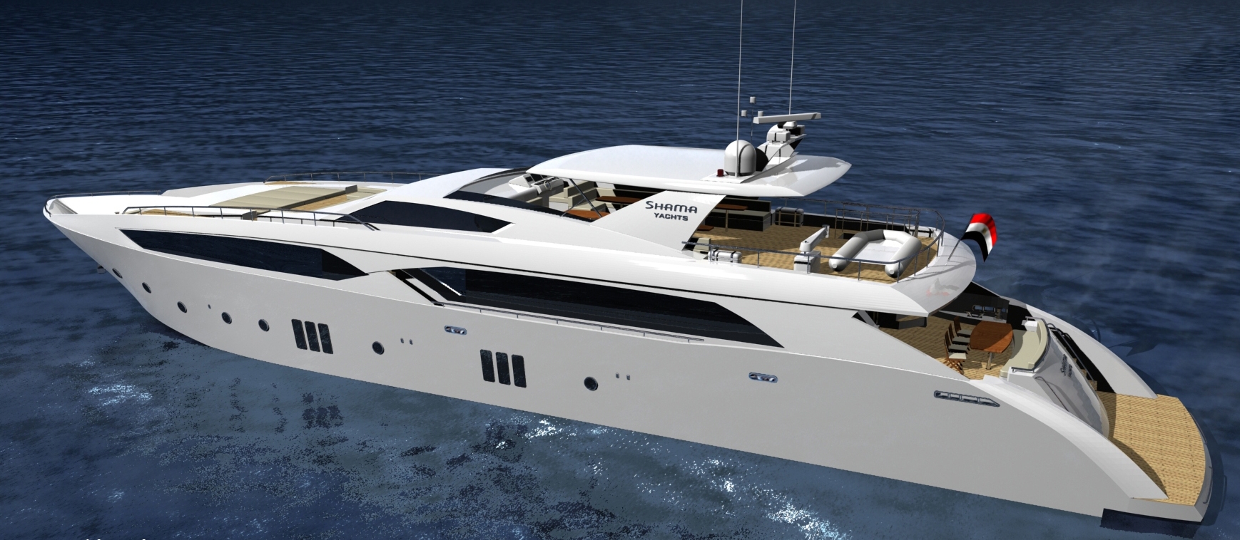 Shama Yachts receives first order for the motor yacht SHAMA 115 RPH