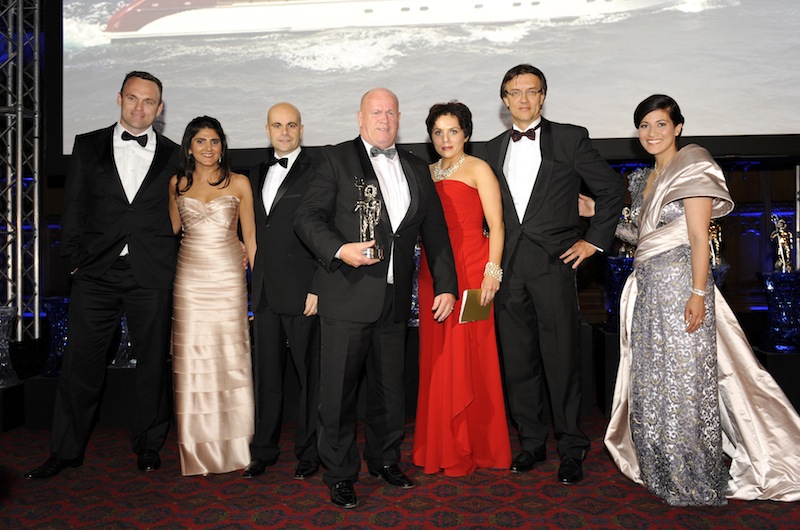 Two Neptunes for HEESEN YACHTS at the 2010 World Superyacht Awards