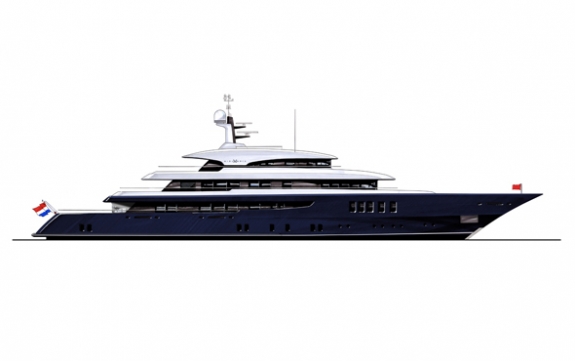 62m Motor yacht Midlandia by ICON Yachts on schedule to launch in 2012